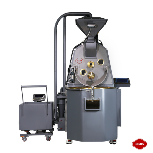 máy rang cà phê 15kg tự động