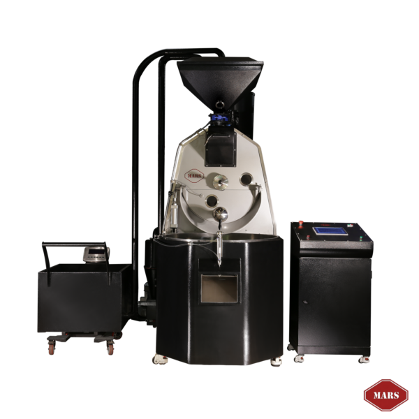máy rang cà phê tự động 30/m3r chuyên cho xưởng rang vừa