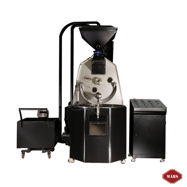 Mars Roaster 30kg per batch manual coffee roasting machine for industrial coffee roasting.