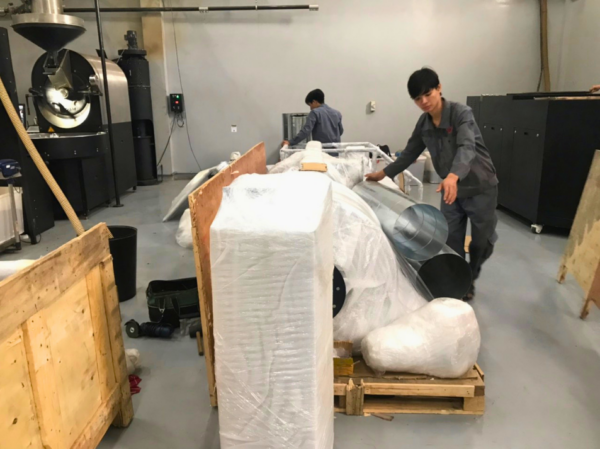Các hình ảnh lắp ráp tại hiện trường