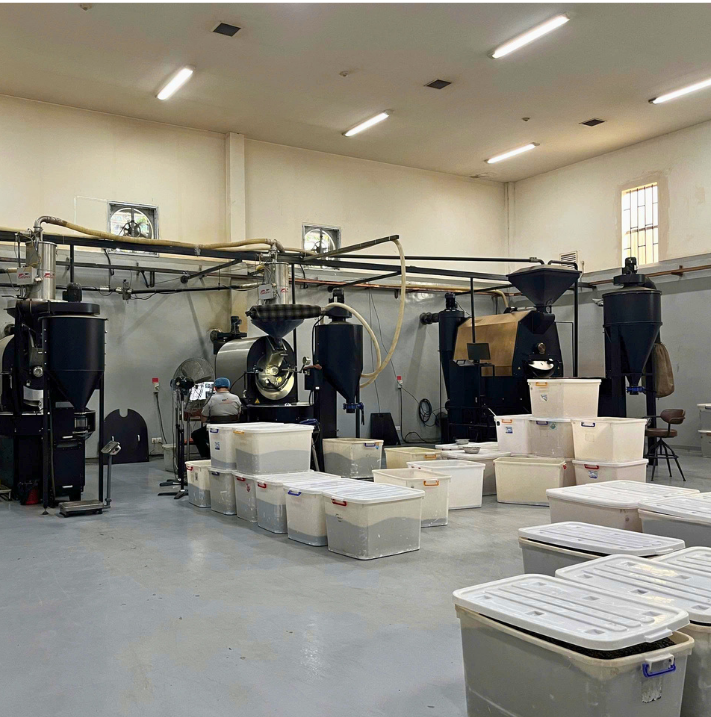 Fully Automated Mars V5 90kg Coffee Roasting System