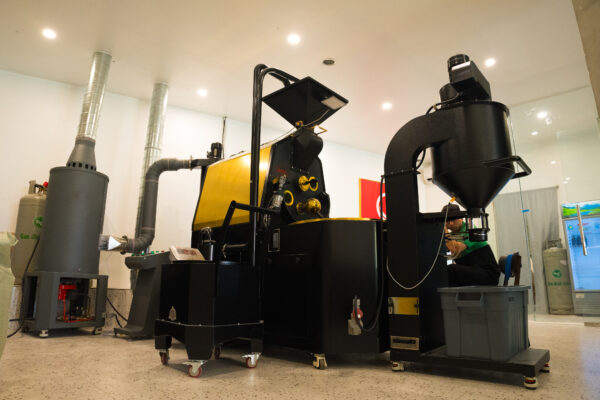 complete coffee roasting system, turnkey coffee roasting solution, industrial coffee roasting line, coffee processing equipment