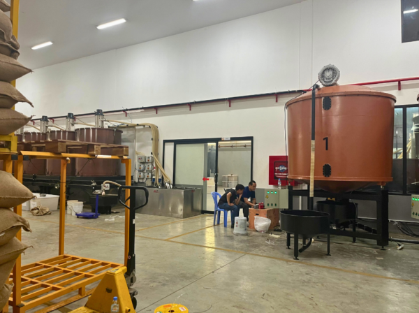 industrial automation system, coffee roasting line control system, smart factory integration