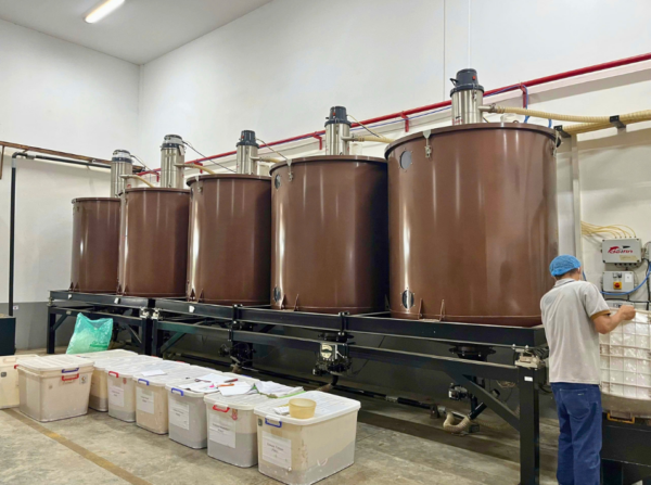 silo lưu trừ cà phê rang